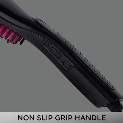 Vega X Glam Hair Straightening Brush with Anti-Scald Technology (Vhsb-01) 1's - Straighteners