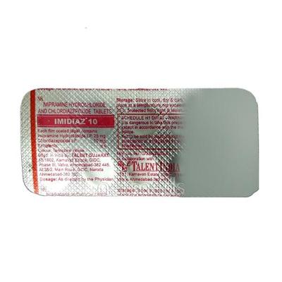 Imidiaz 10mg Tablet 10'S - Depression-Ant