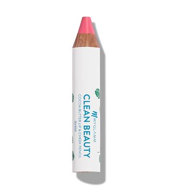 Clean Beauty Cocoa Butter Lip & Cheek Pencil - Tea Rose 3.94 Gm - Lipsticks