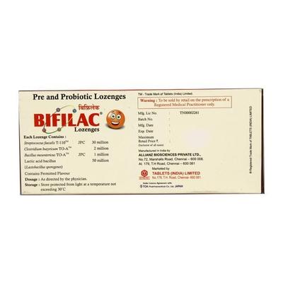 Bifilac Lozenges 10'S - Diarrhoea-Ant