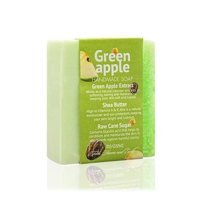 Nyassa Green Apple Handmade Sugar Soap 150 gm - Soaps