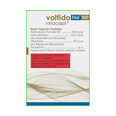VOLTIDO TRIO 100 Rotacap 30's - Asthma/COPD-Ast