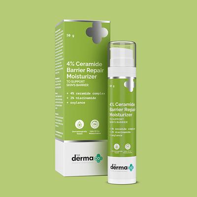 The Derma Co. 4% Ceramide Barrier Repair Moisturizer 50 gm - Face Moisturizers