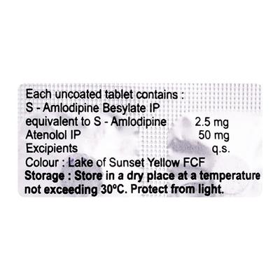 Samlokind AT Tablet 10'S - Hypertension-Cal