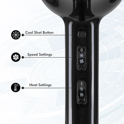 VEGA Professional Pro Dry 2200-2400W Hair Dryer for Salon Professionals and Styling at Home,VPMHD-03 1's - Hair Dryers