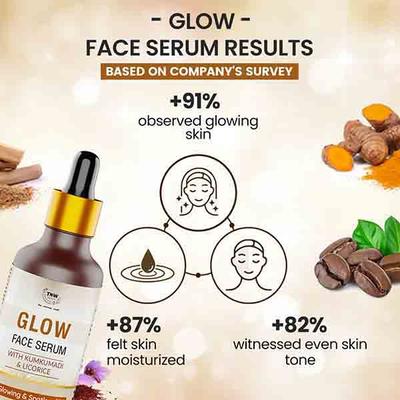 TNW The Natural Wash Glow Face Serum 30ml - Lotions & Creams