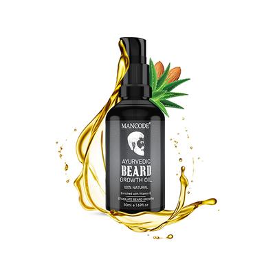 Mancode Ayurvedic Beard Growth Oil 50 ml - Beard Oil