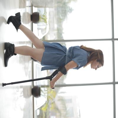 Tynor Elbow Crutch Adjustable (UN) (L 13) - Silver - Arm/Elbow Supports