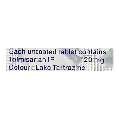 Newtel 20mg Tablet 10'S - Hypertension-Ang
