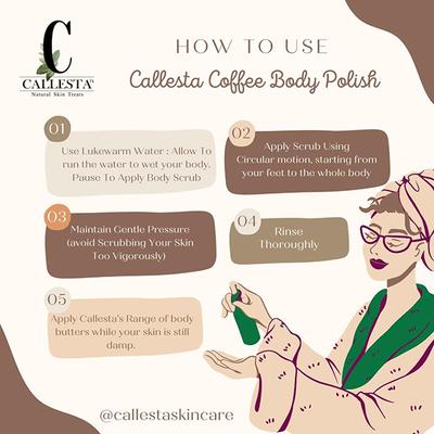 Callesta Anti Cellulite Scrubbing Coffee Body Polish 80 gm - Scrubs & Exfoliants