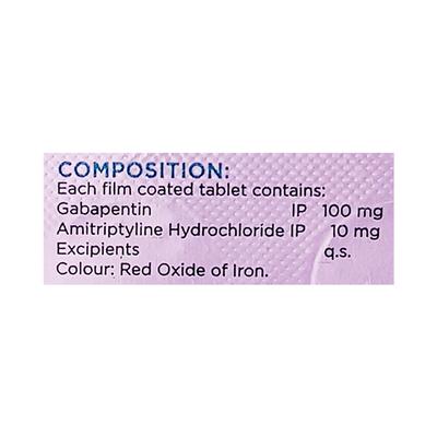 ADGABA AT 100 Tablet 10's - Neuropathic Pain-Dru