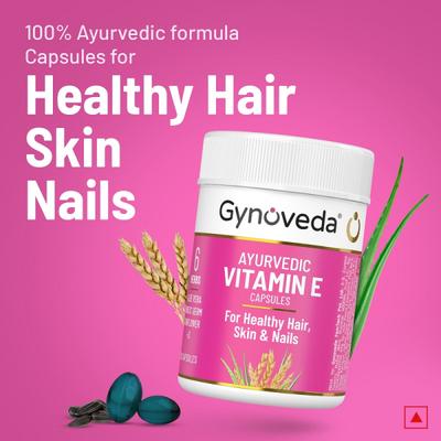 Gynoveda Ayurvedic Vitamin E Capsule 30's - Multi-Vitamins
