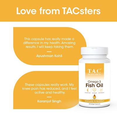 T.A.C - The Ayurveda Co. Fish Oil Capsules for Strong Joints & Immunity 30's - Others