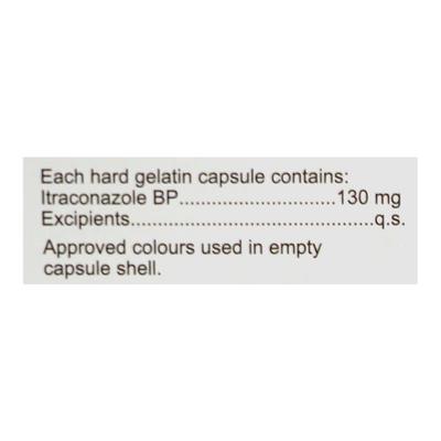 ITRATUF SB 130 Capsule 10's - Fungal Infections-Anf