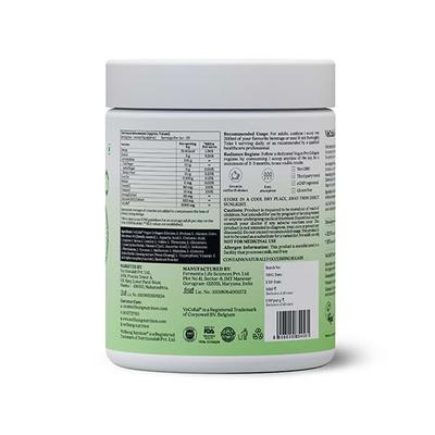 Wellbeing Nutrition Vegan Pro Collagen, Clinically Proven Plant Based Collagen Peptides Gotu Kola, Ginseng, Vitamin C and E - Lemon Lime Flavour 200 g - Multi-Vitamins