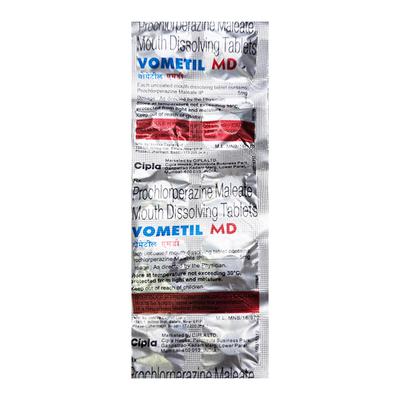 VOMETIL MD Tablet 10's - Vomitting/Emesis-Ant