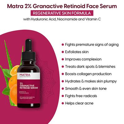Matra 2% Granactive Retinoid Serum for Acne 30 ml - Face Serum