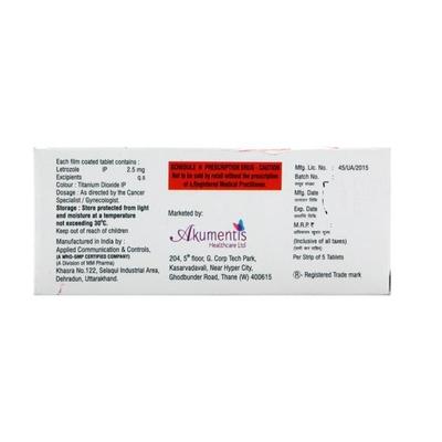 Clomipure L 2.5mg Tablet 5'S - Cancer Oncology-Hor