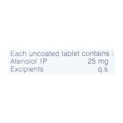Atenex 25mg Tablet 14'S - Hypertension-Bet