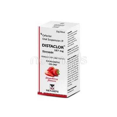 Distaclor 187mg Oral Suspension 30ml - Bacterial Infections-Cep
