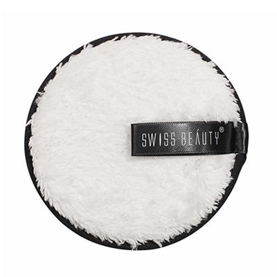 Swiss Beauty Soft & Gentle Cleansing Reusable Makeup Remover Pad (White) 1'S - Make Up Removers