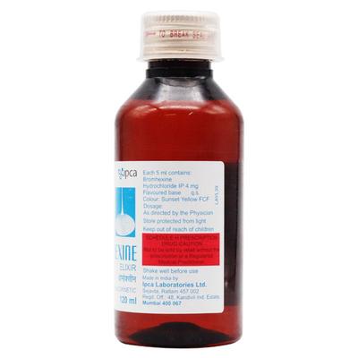 Bromhexine Elixir 120ml - Cough And Cold-Cou