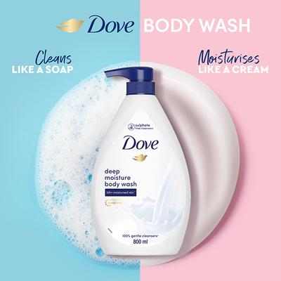Dove Deep Moisture Body Wash 800 ml - Shower Gels & Body Wash