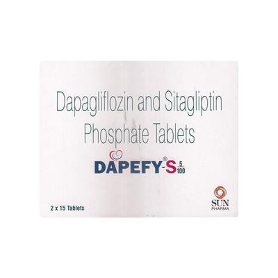DAPEFY S 5/100 Tablet 15's - Diabetes-Ant