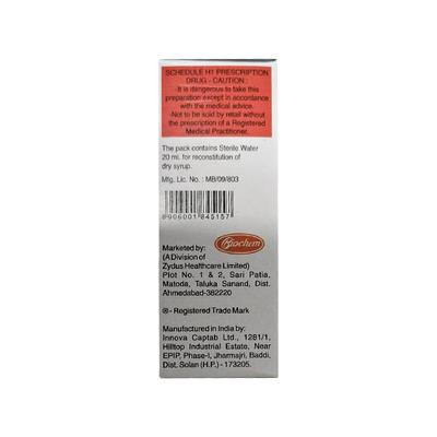 Monotax O 100 Tangy Orange & Lemon Flavor Dry Syrup 30ml - Bacterial Infections-Cep
