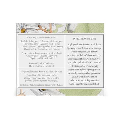 Sadhev - Ayurvedic Hydrating Day Cream Spf 15 50 gm - Day Cream