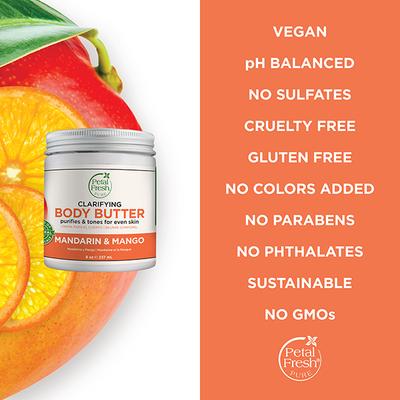 Petal Fresh Clarifying Mandarin and Mango Body Butter 237 ml - Body Butter