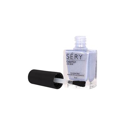 Sery Color Flirt Nail Paint, Pastel Shimmer Nail Polish, Lilac Love 10 ml - Nail Polish