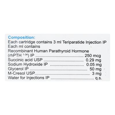 ZOTIDE 750mcg Injection 3ml - Bone Metabolism-Age