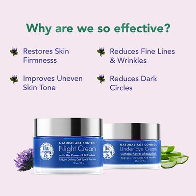 The Moms Co. Natural Age Control Essential Night Regime 1s - Scrubs & Exfoliants