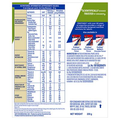 Protinex Diabetes Care Powder - Creamy Vanilla Flavour 200 g - Diabetes (Fitness)
