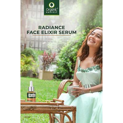 Organic Harvest Activ Radiance Face Elixir Serum - Saffron 30 gm - Face Serum