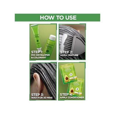 Garnier Color Naturals Creme hair color, Shade 3.16 Burgundy 70ml + 60gm 1's - Crème