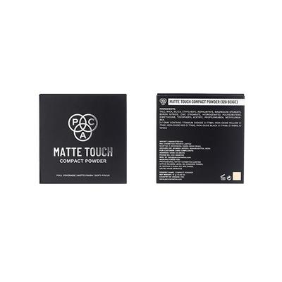 PAC Matte Touch Compact Powder (120 Beige) 12 gm - Compact Powder