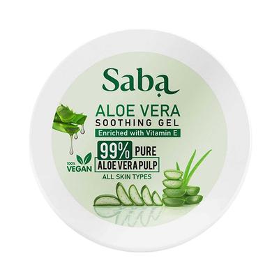 Saba Aloe Veragel Enriched with Vitamin E Hair and Face Treatment 260 gm - Face Gels