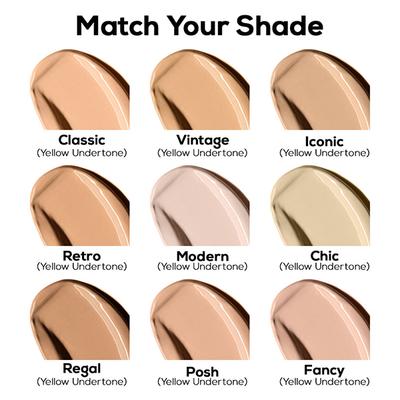 Renee Cosmetics Face Base Serum Foundation - 01 Classic 20 ml - Foundation