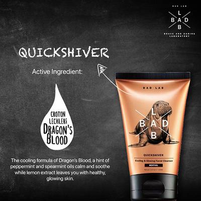 Bad Lab Quickshiver Cooling & Glowing Facial Cleanser 100 ml - Face Wash & Cleansers