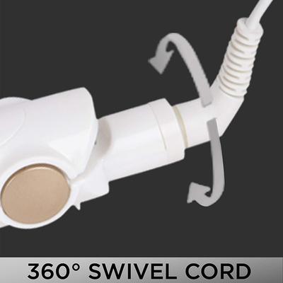 Vega 2 in 1 Wet and Dry Hair Styler Straightener and Curler (VHSC-02) White 1's - Multi-Stylers