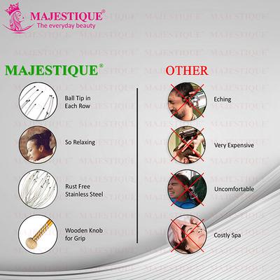 Majestique Head and Scalp Massager, Handheld Head Massage Tingle Stress Relief - Color May Vary 1's - Others