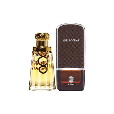 Ajmal Khallab EDP Woody Oudh Perfume And Aristocrat EDP Citrus Woody Perfume 125 ml - Perfumes (Edt/Edp)