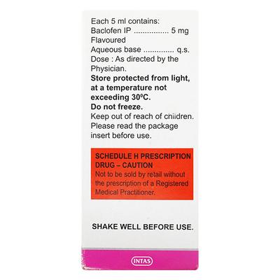 Baclof Liquid Strawberry Flavour 100ml - Muscle Cramps/Spasticity-Mus