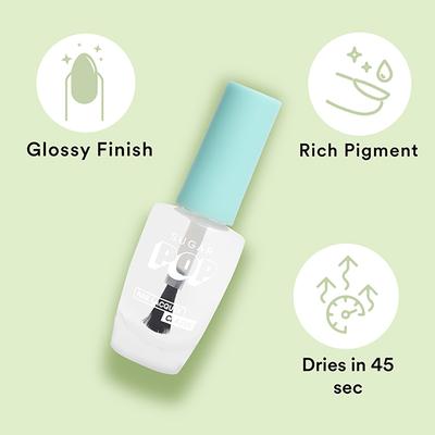 SUGAR POP Nail Lacquer 27 Crystal Clear 10 ml - Nail Polish