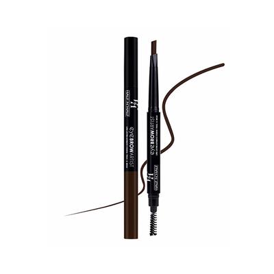 Half N Half Arch Eyebrow Artist Long Lasting Autometic Eyebrow Pencil & Brush, Espresso-04 0.4 g - Eyebrow Pencils & Enhancers
