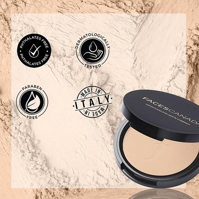 Faces Canada Weightless Matte Finish Compact Powder - Ivory 01 9gm - Compact Powder