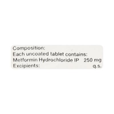 Bigomet 250mg Tablet 10'S - Diabetes-Ant