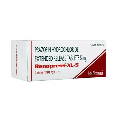 Renopress XL 5mg Tablet 10'S - Hypertension-Per